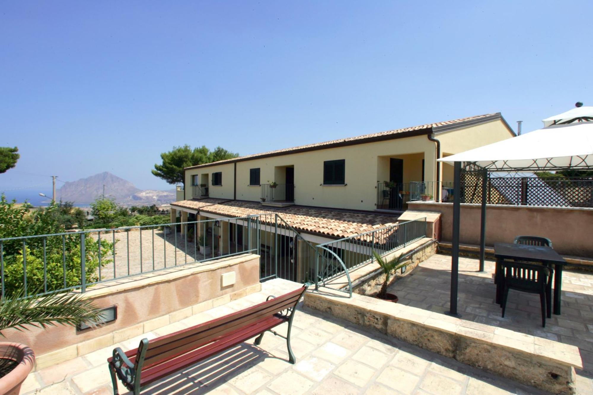 Ferienwohnung Brezza D'Estate Valderice Exterior foto
